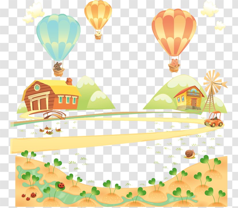 Infant Baby Farming Clip Art - Child - Spring Field Transparent PNG