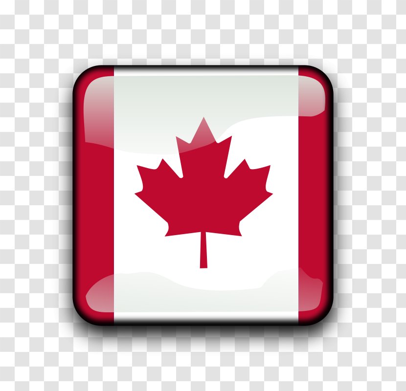 Flag Of Canada National Clip Art - Mari Usque Ad Mare - Hockey Puck Clipart Transparent PNG