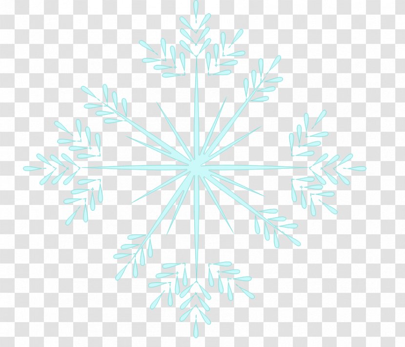 Snowflake Blue Cartoon - Slush Cliparts Transparent PNG