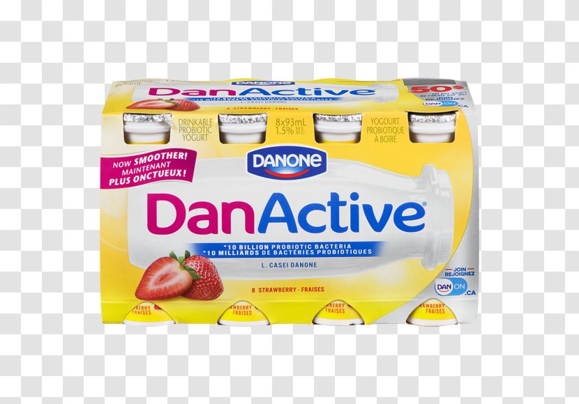 Actimel Probiotic Milk Yoghurt Danone - Frozen Non Veg Transparent PNG
