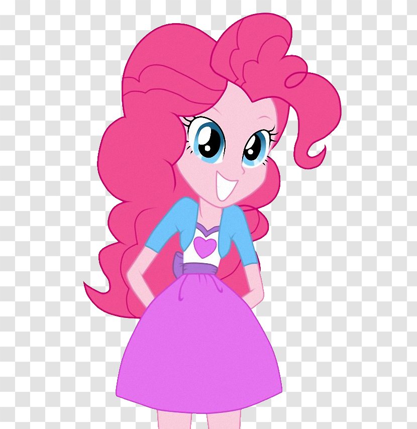 Pinkie Pie My Little Pony: Equestria Girls Applejack - Silhouette Transparent PNG