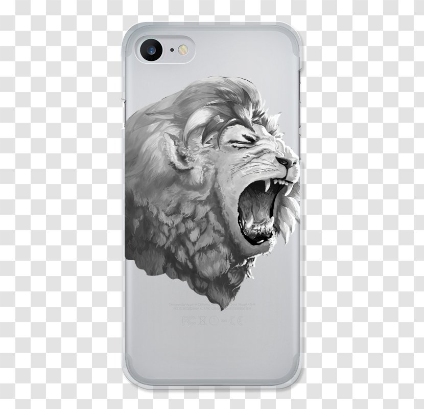 Lion Drawing Black And White Art - Painting - Gucci Ape Transparent PNG