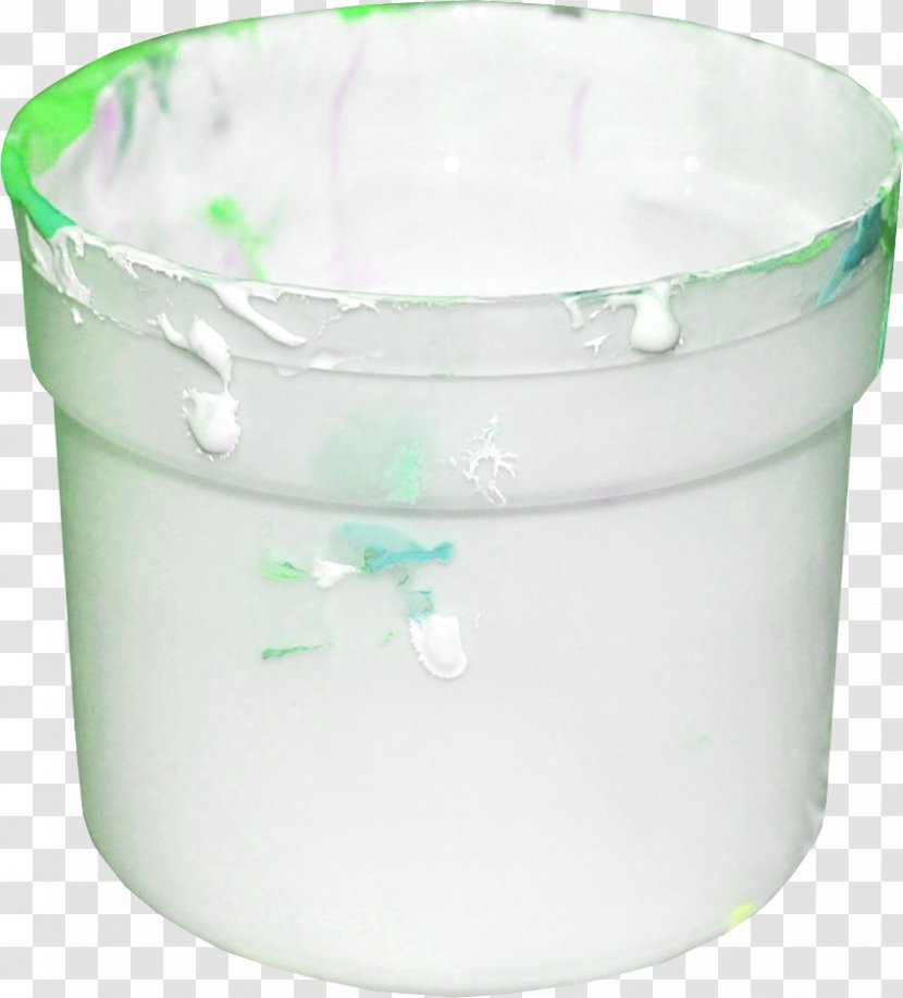 White Painting (Three Panel) Ink Pigment - Beautiful Paint Bucket Transparent PNG