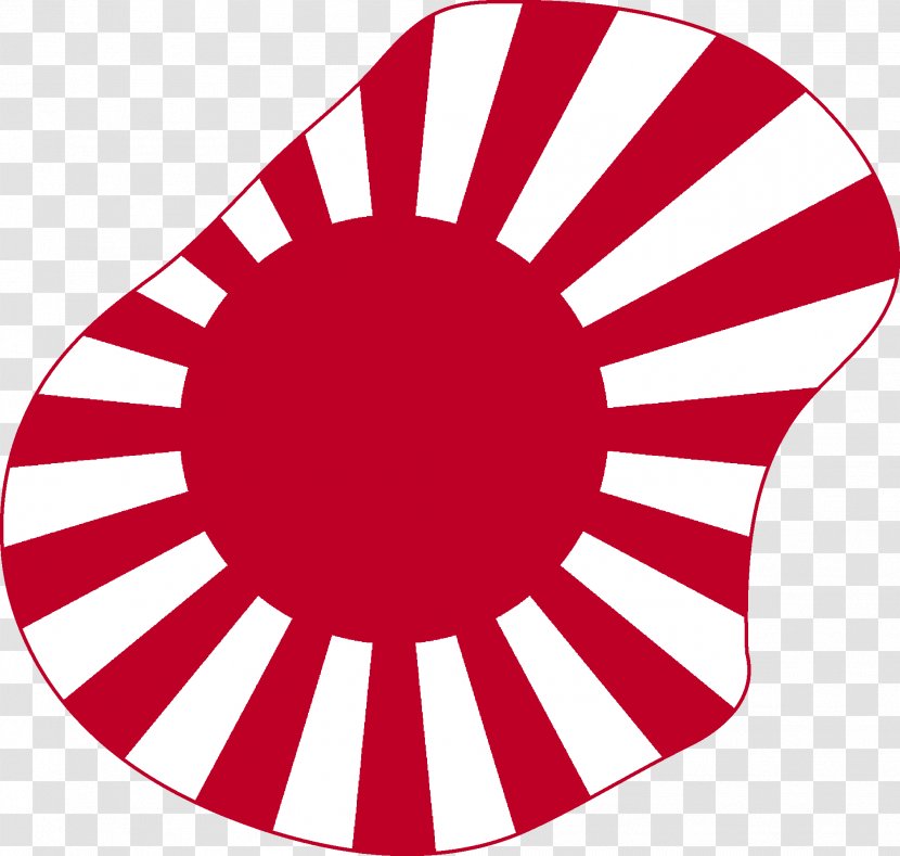 Empire Of Japan Second World War Flag Rising Sun - National Transparent PNG
