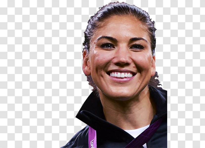 Hope Solo United States Women's National Soccer Team Goalkeeper Gold Medal - Forehead Transparent PNG