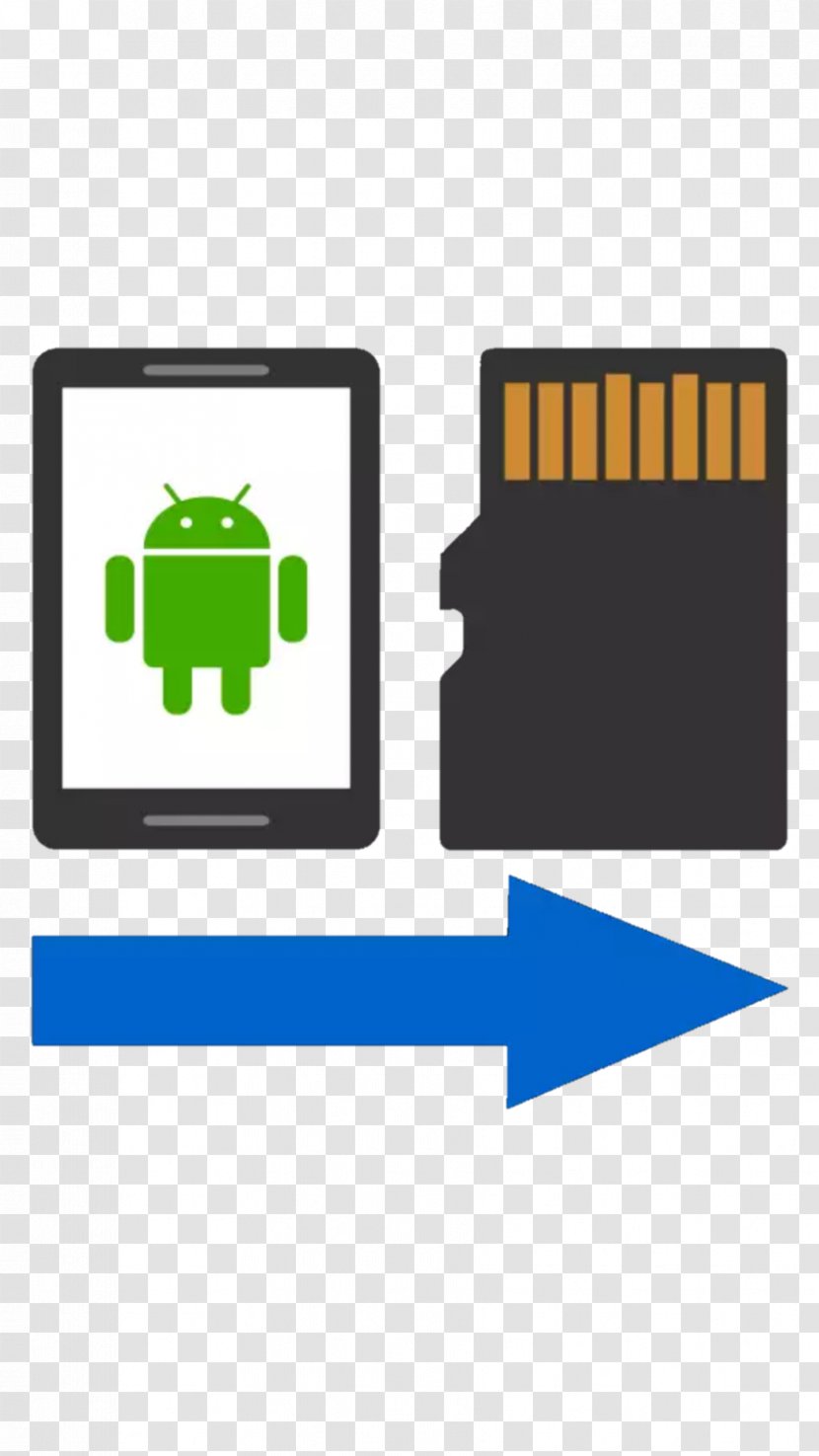 Secure Digital Card Reader Android - Green Transparent PNG