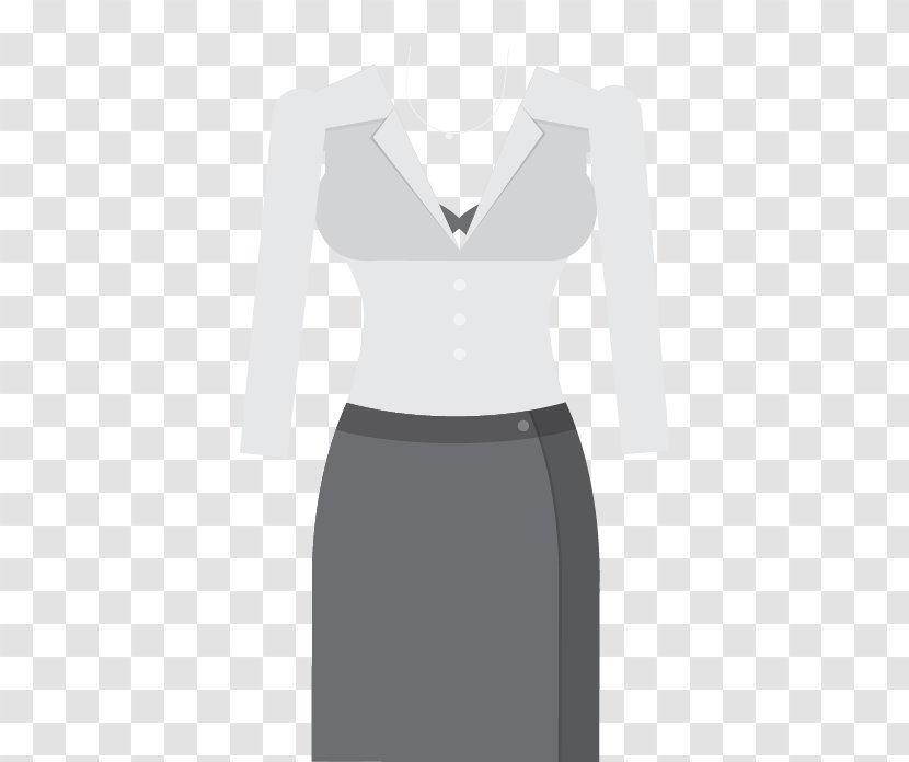 Dress Shoulder Sleeve Pattern - Tree - Vector Women Transparent PNG