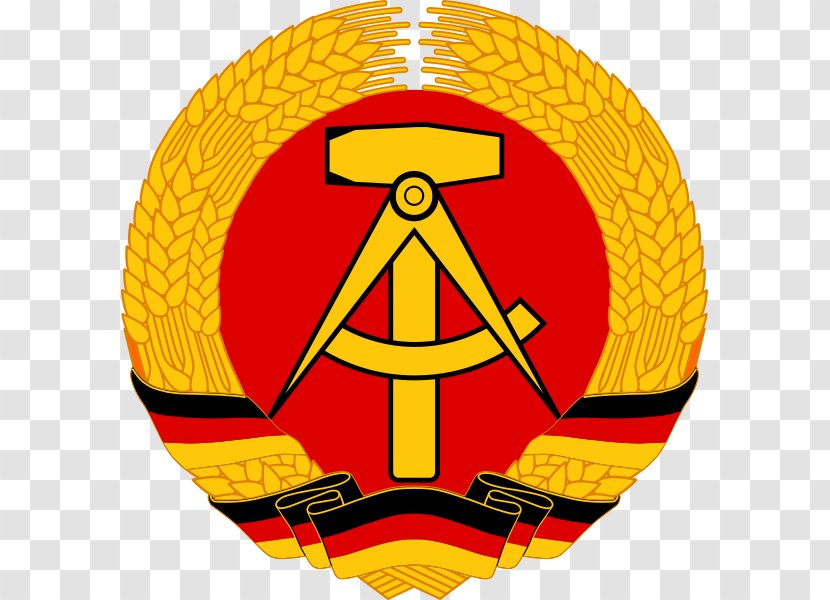 National Emblem Of East Germany Coat Arms - Tshirt Transparent PNG