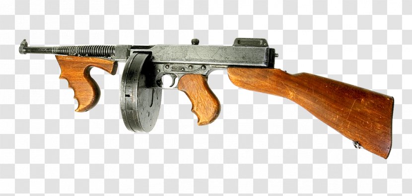 Machine Gun Firearm Trigger - Tree Transparent PNG