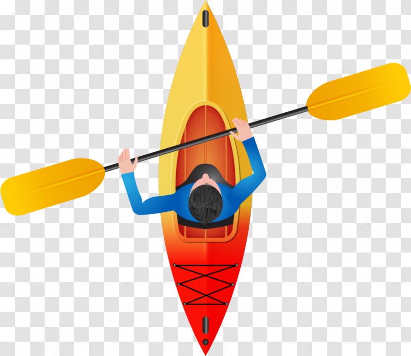 Clip Art Sea Kayak Canoe Image - Airplane - Adventure Transparent PNG