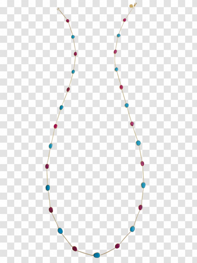 Bead Necklace Turquoise Body Jewellery - Art Transparent PNG