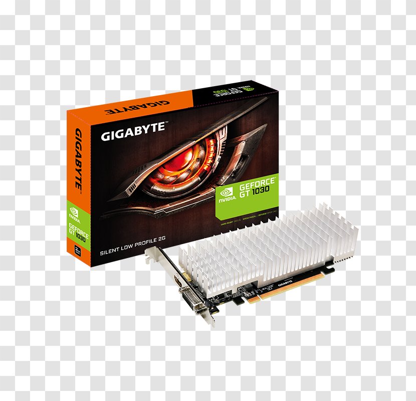 Graphics Cards & Video Adapters GDDR5 SDRAM GeForce PCI Express Gigabyte Technology - Nvidia Geforce Gt 1030 Sc - Low Speed Fan Transparent PNG