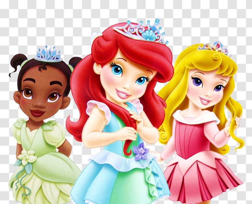 Ariel Belle Aurora Tiana Disney Princess - Askepot Transparent PNG