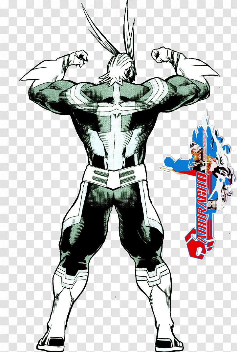T-shirt All Might Hoodie My Hero Academia Top - Mighty Image Transparent PNG