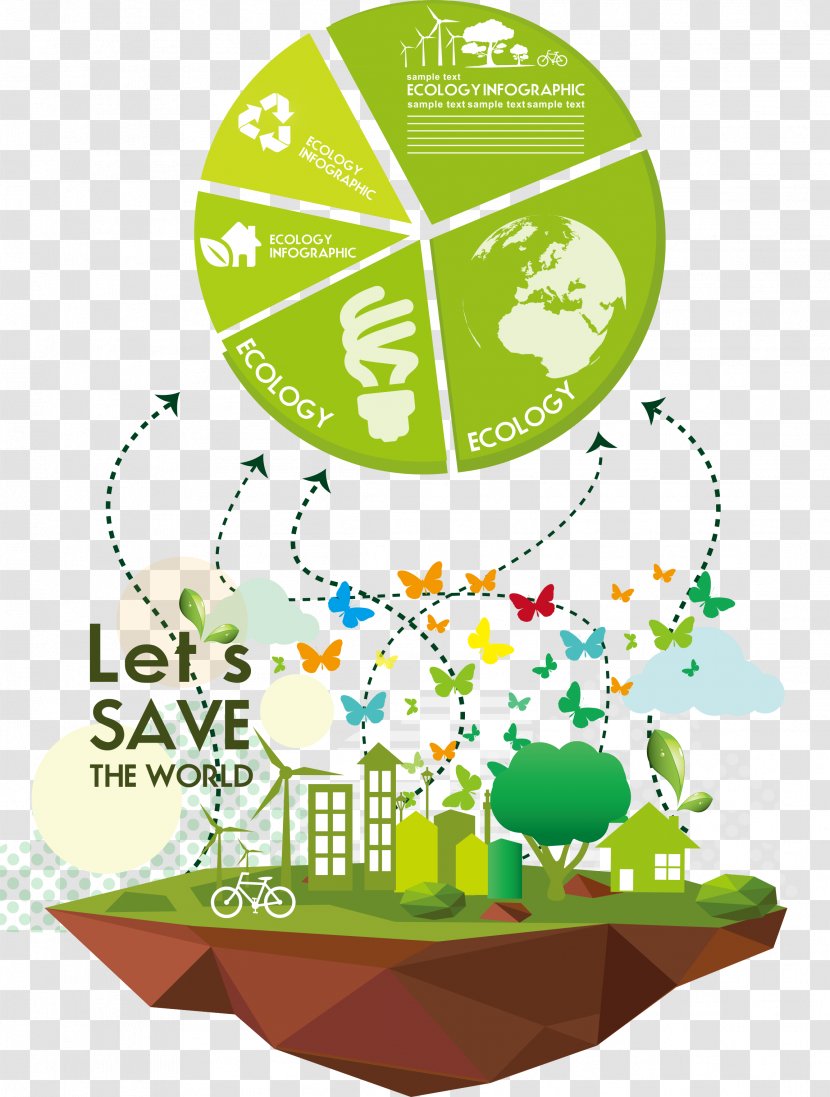Environmental Protection Green Energy Conservation Illustration - PPT Element Vector Graphics Transparent PNG