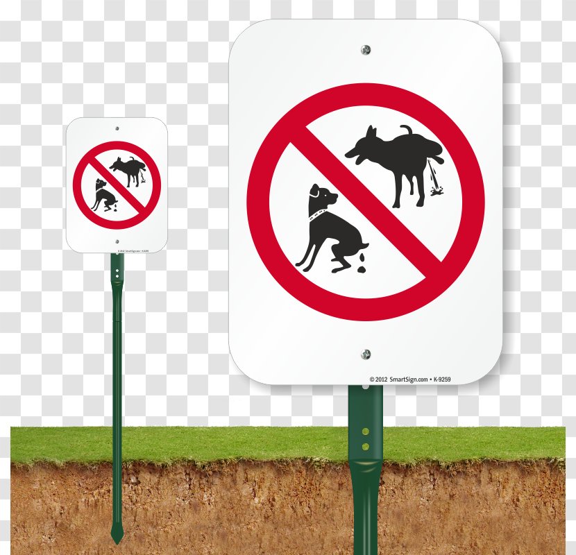 No Dog Poop Yard Sign--By Duke Za Daisy Feces Defecation Urination - Grass Transparent PNG