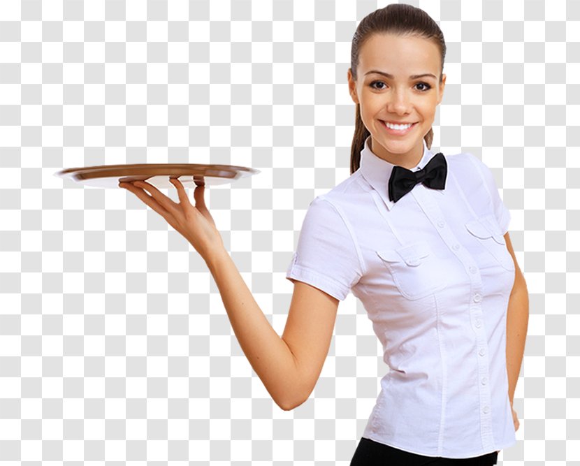 Waiter Stock Photography Royalty-free Tray - Royaltyfree - Fondue Menu Transparent PNG