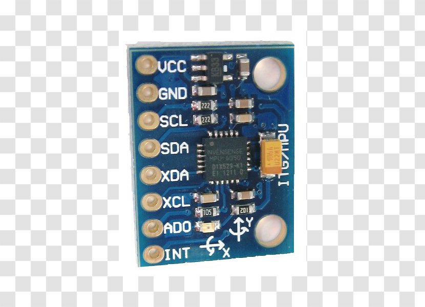 Arduino Accelerometer Sensor I²C Electronics - Microelectromechanical Systems - Power Of Concentration Transparent PNG