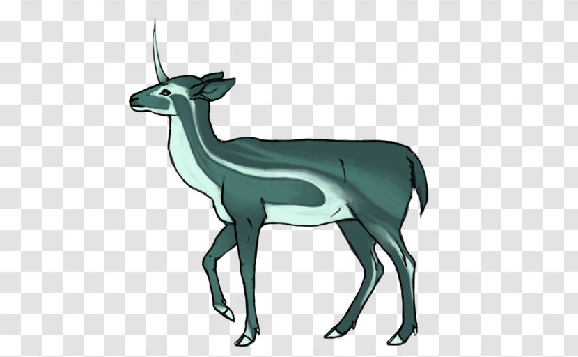 Springbok Reindeer Mammal Goat - Cartoon Transparent PNG