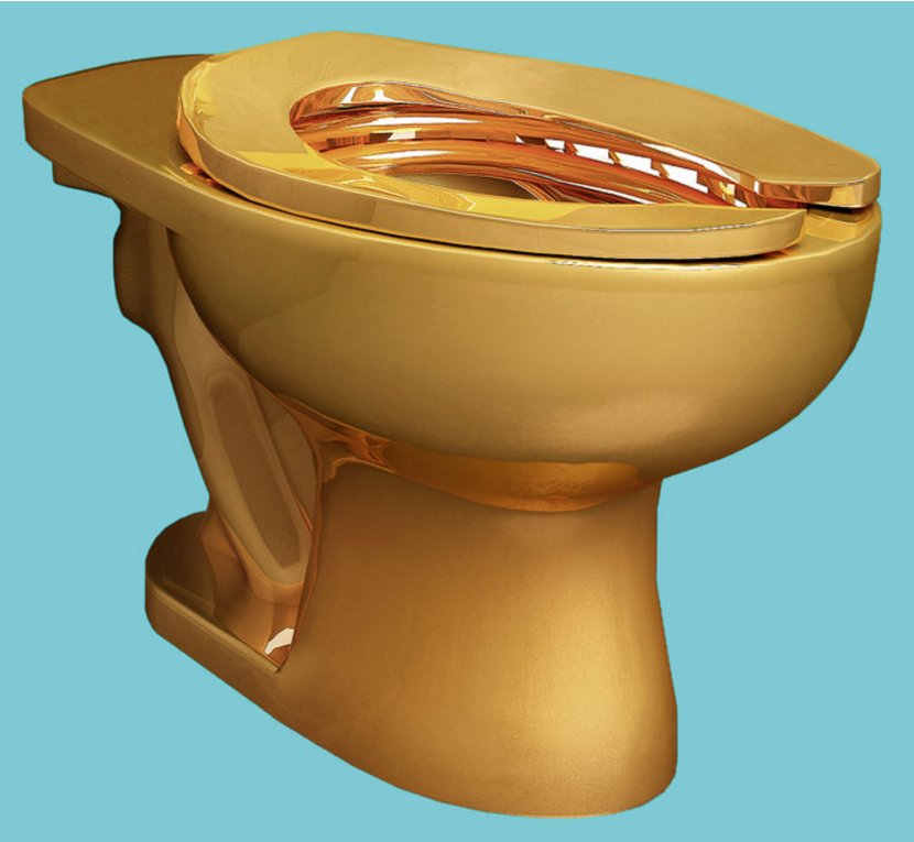 Solomon R. Guggenheim Museum America Gold Artist - Toilet Transparent PNG