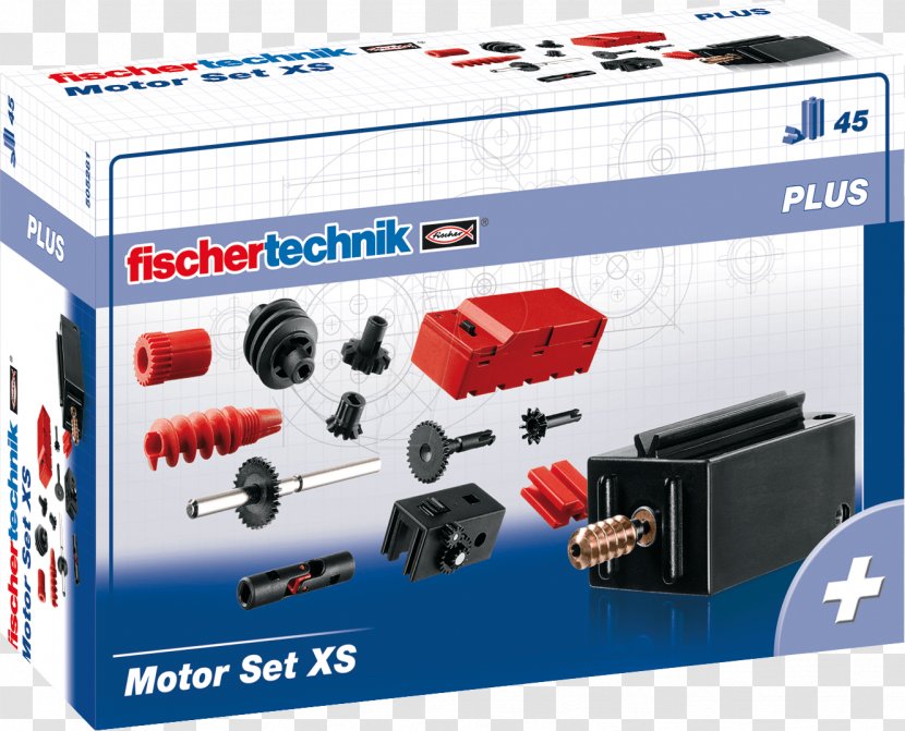 Fischertechnik Motor Set XS Toy Dynamic Plus - Ir Control Tractor Transparent PNG