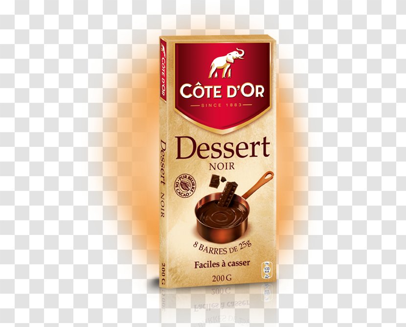 Dark Chocolate Instant Coffee Côte D'Or Dessert Transparent PNG