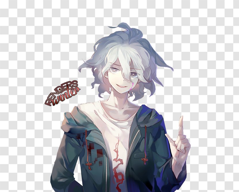 Danganronpa 2: Goodbye Despair Rendering Art Video Editor - Frame - Komaeda Transparent PNG