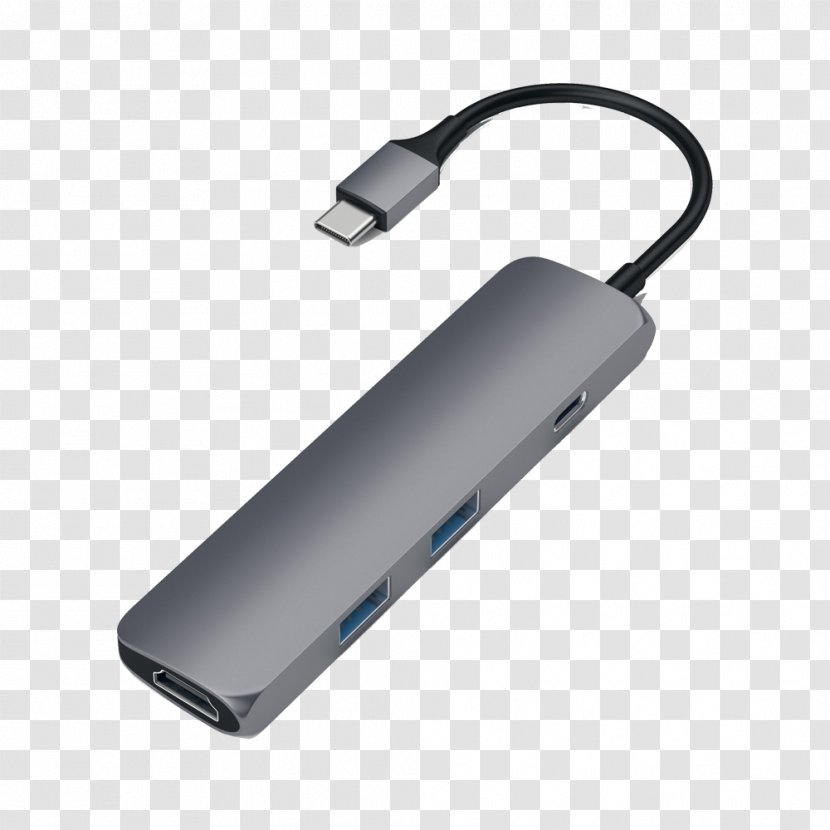 MacBook Pro Computer Mouse Satechi Type-C Multi-Port Adapter USB-C Transparent PNG