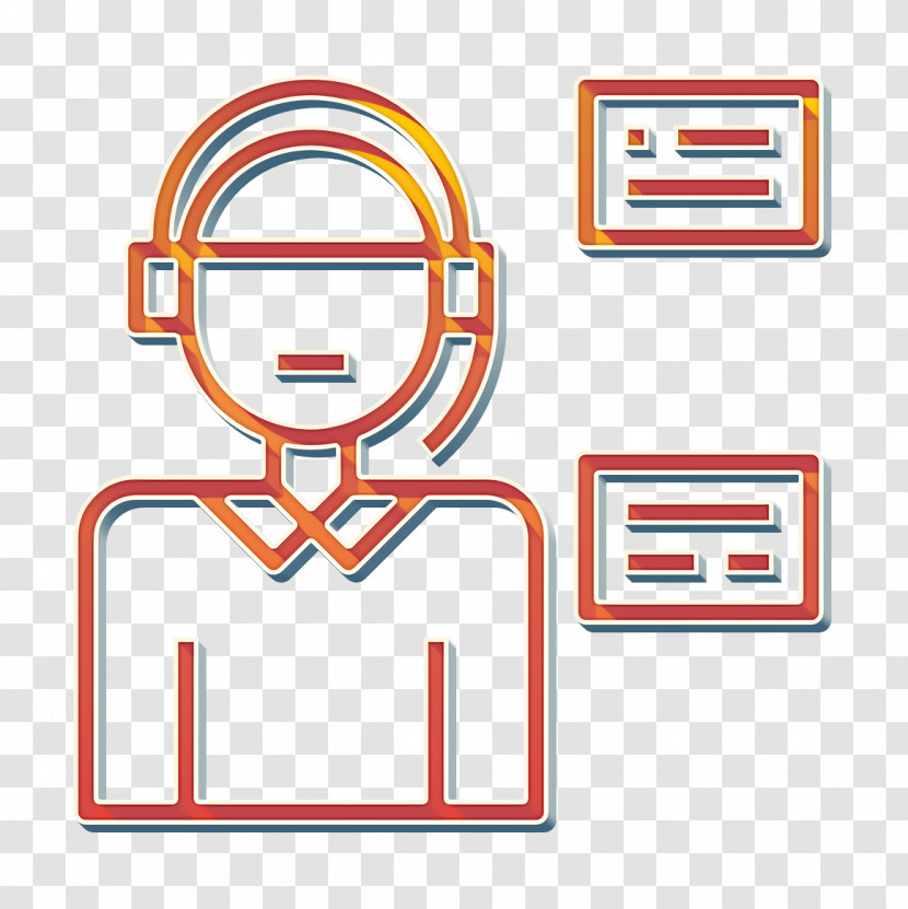 Logistic Icon Operator Icon Support Icon Transparent PNG