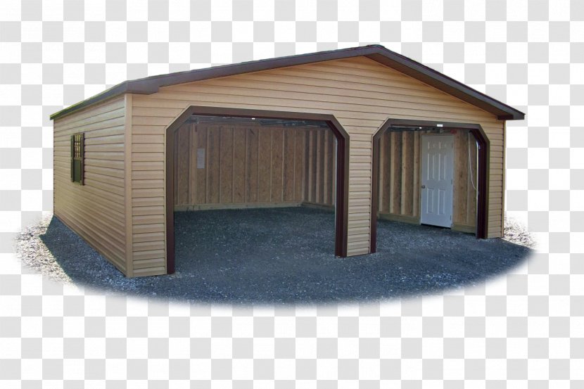 Garage House Building Shed Cottage - Roof Transparent PNG