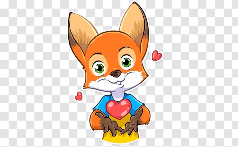 Telegram Sticker Clip Art Messaging Apps Kik Messenger - Fox - Ferdinand Transparent PNG