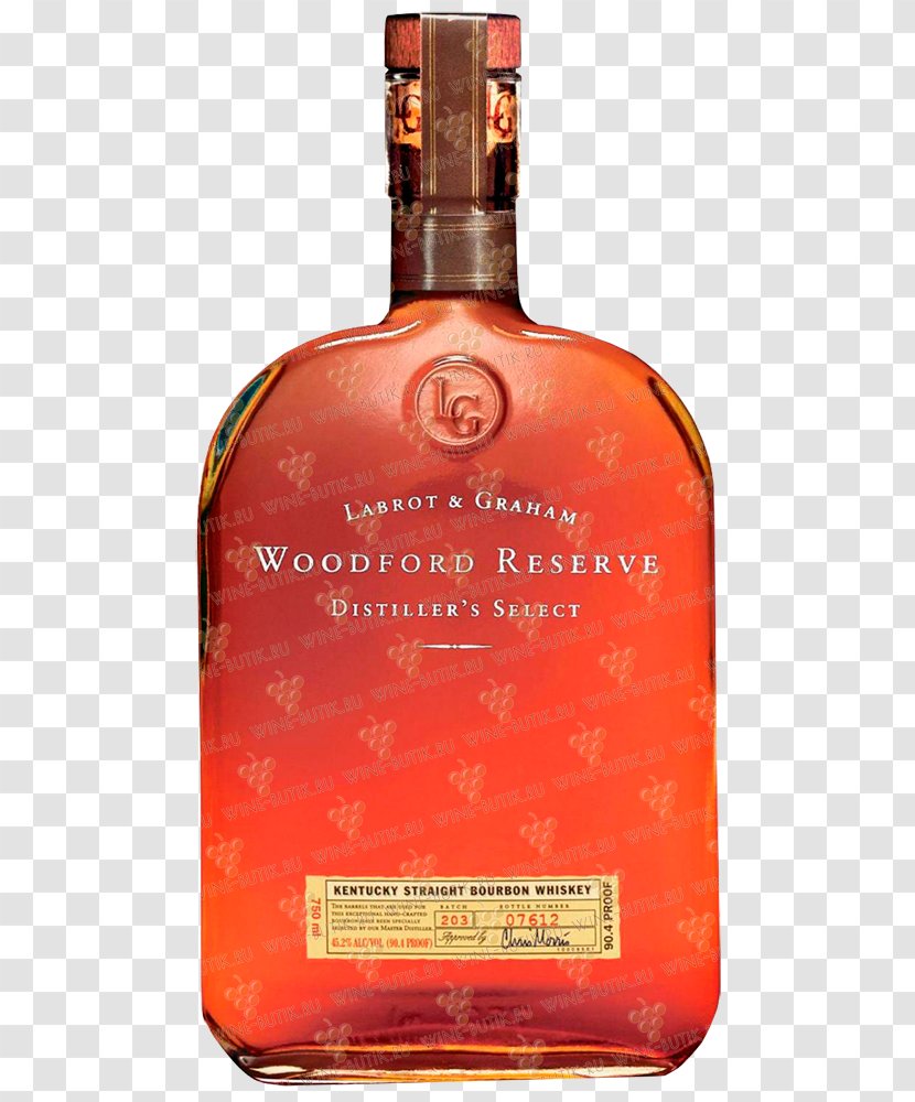 Liqueur Bourbon Whiskey Woodford County, Kentucky Reserve - Glass Bottle - Drink Transparent PNG