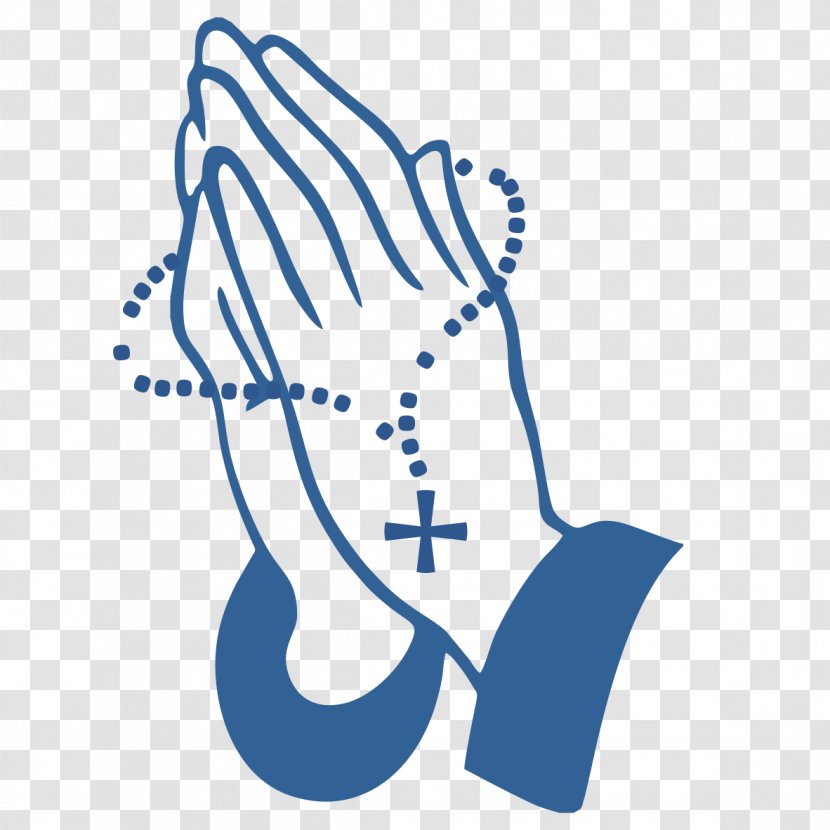 Praying Hands Prayer Clip Art - Flower Transparent PNG