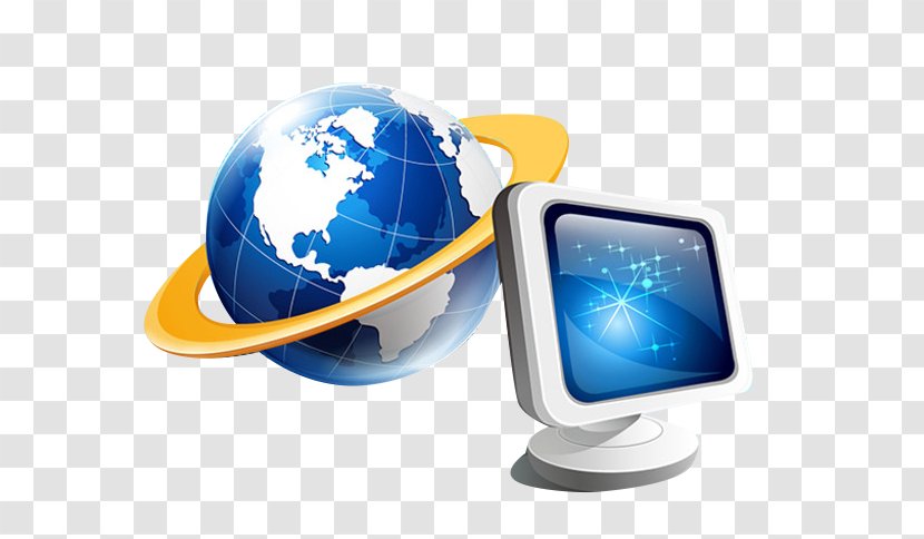 Illustration - Raster Graphics - Computer Earth Transparent PNG