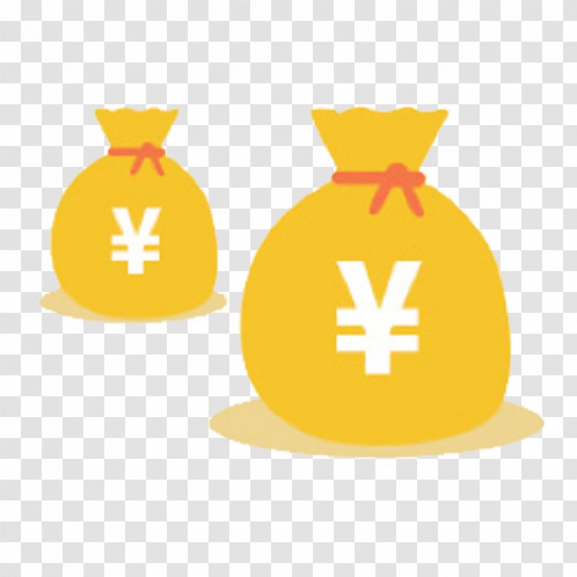 Money Bag Gold Coin - Cartoon Purse Transparent PNG