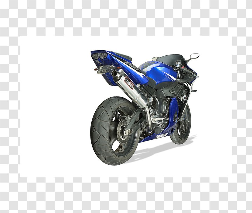 Tire Car Exhaust System Motorcycle Accessories Wheel - Automotive Exterior - Yamaha YZF-R6 Transparent PNG