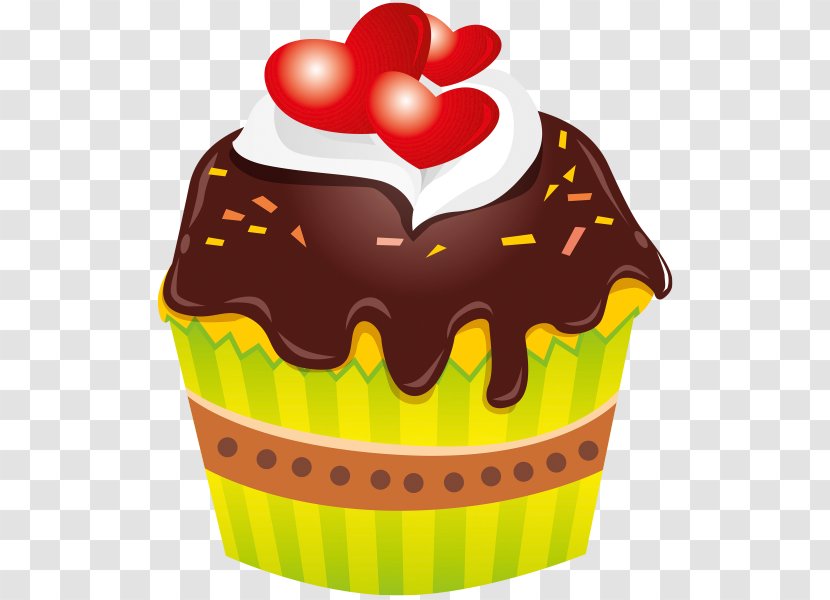 Cupcake Birthday Cake Muffin Wedding - Chocolate Transparent PNG