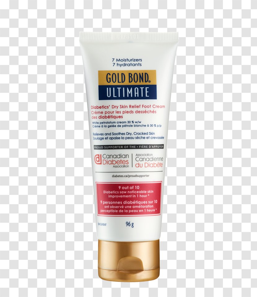 Cream Lotion Xeroderma Gold Bond Diabetes Mellitus - Moisturizer - Relief Transparent PNG