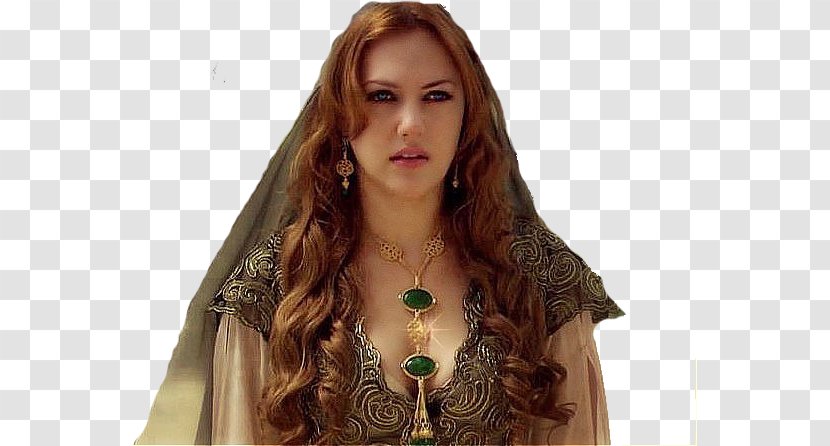 Hurrem Sultan Magnificent Century Haseki Valide - Suleiman The - Layered Hair Transparent PNG