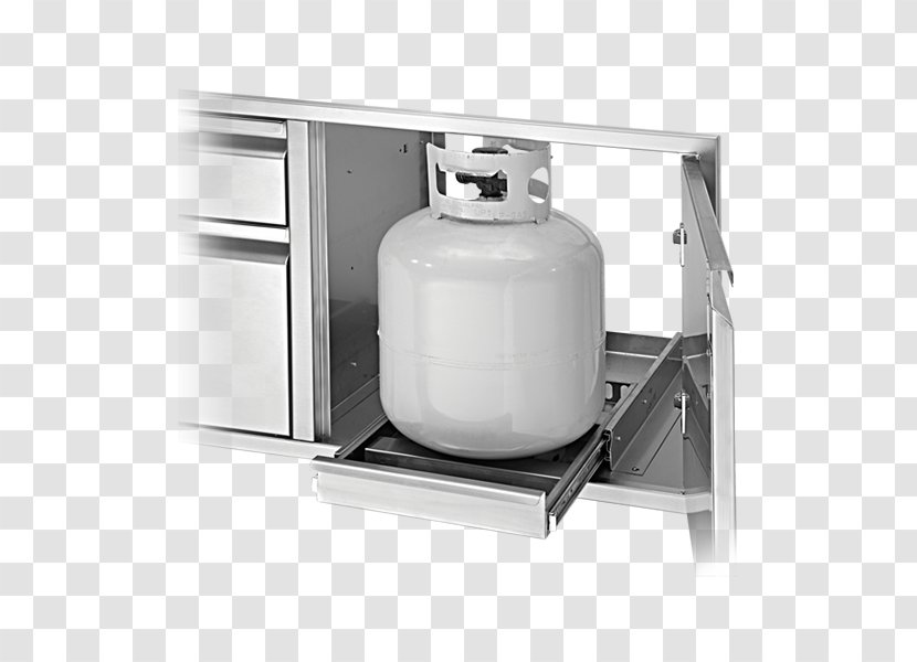 Drawer Kitchen Door Barbecue Propane - Paper Transparent PNG