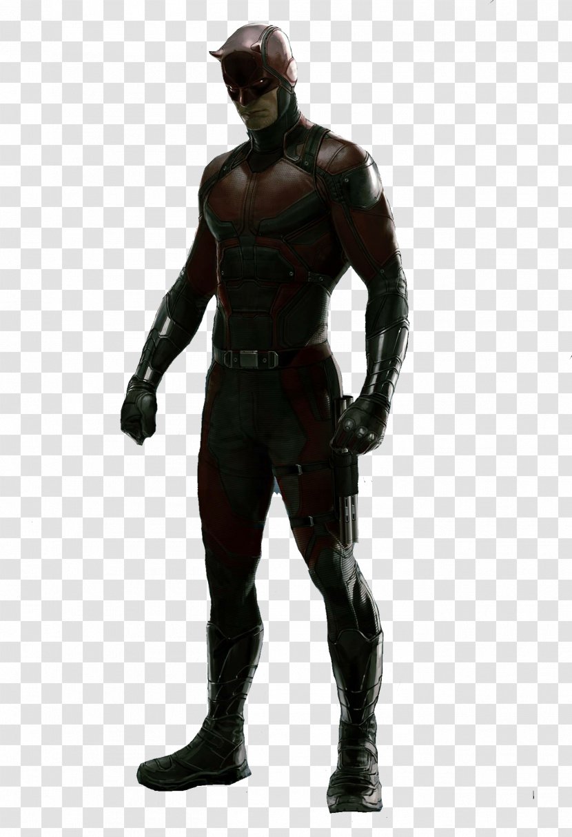 Marvel Heroes 2016 Daredevil Falcon Costume Comics - Figurine Transparent PNG