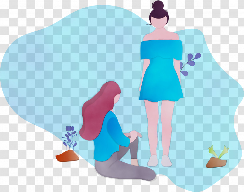 Turquoise Cartoon Turquoise Transparent PNG