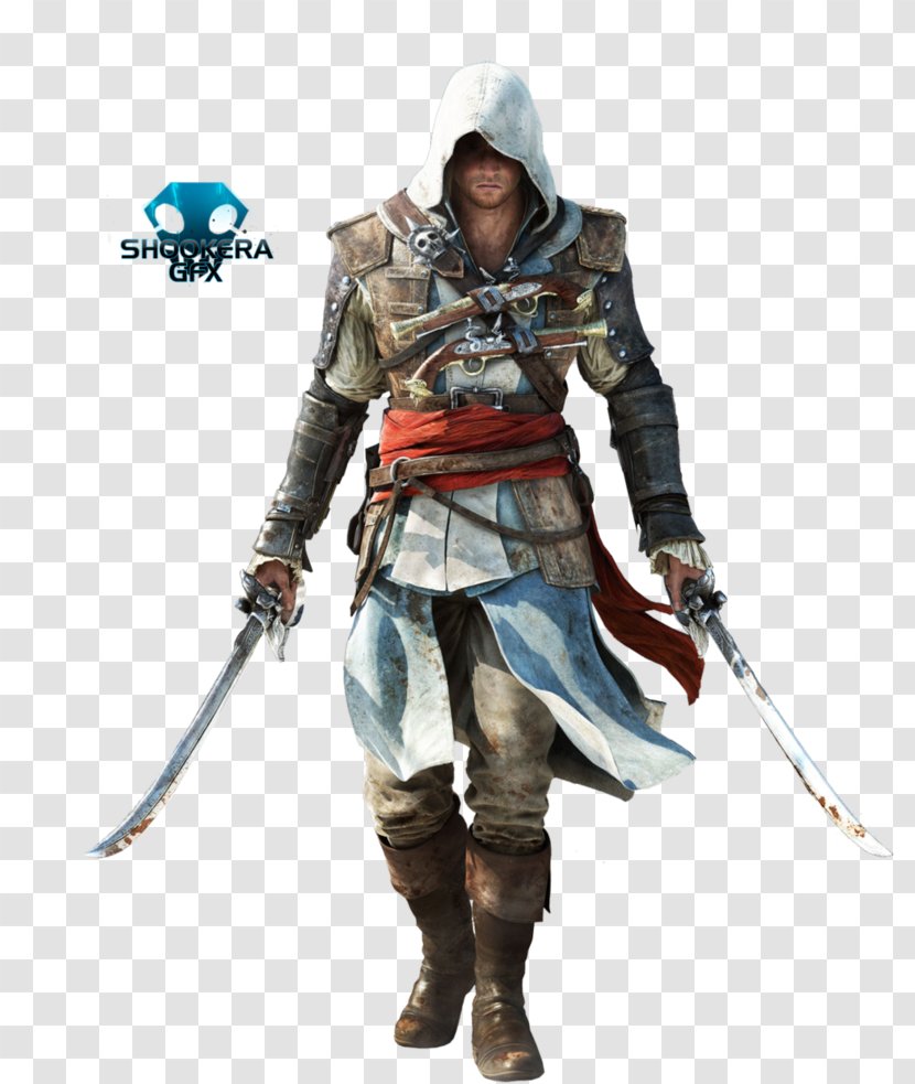 Assassin's Creed IV: Black Flag Ezio Auditore III: Liberation - Edward Kenway - Assassins Transparent PNG