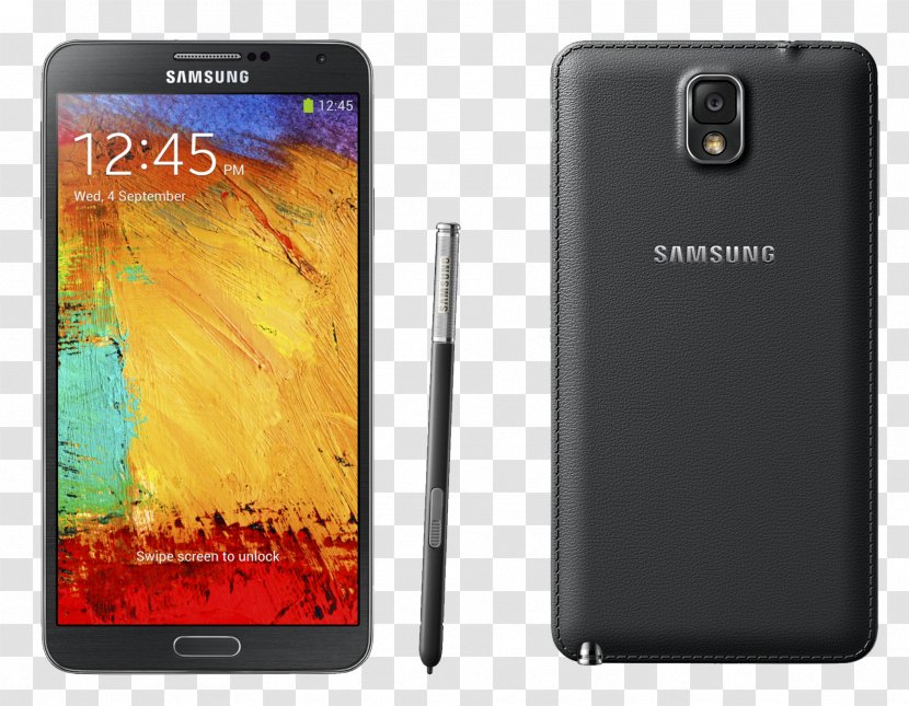 Samsung Galaxy Note 3 7 Android Smartphone Transparent PNG