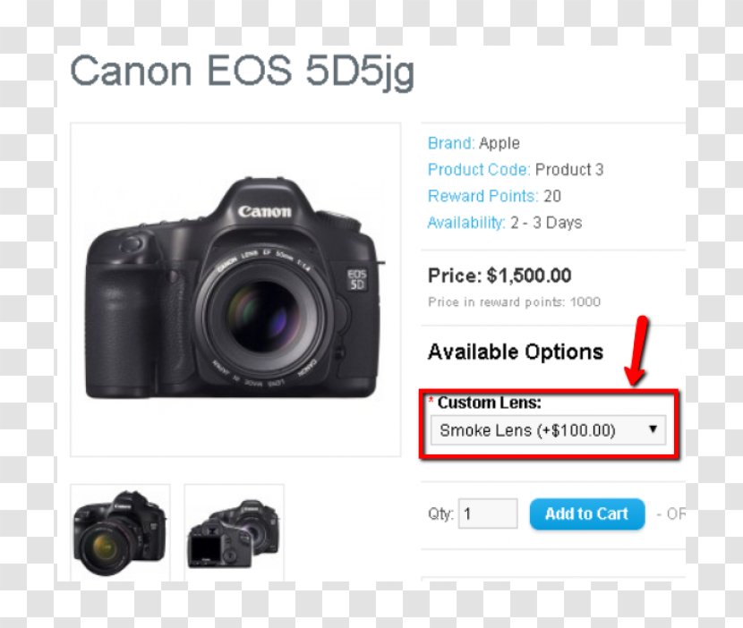 Canon EOS 5D Mark II EOS-1D EOS-1Ds - Digital Cameras - Camera Transparent PNG