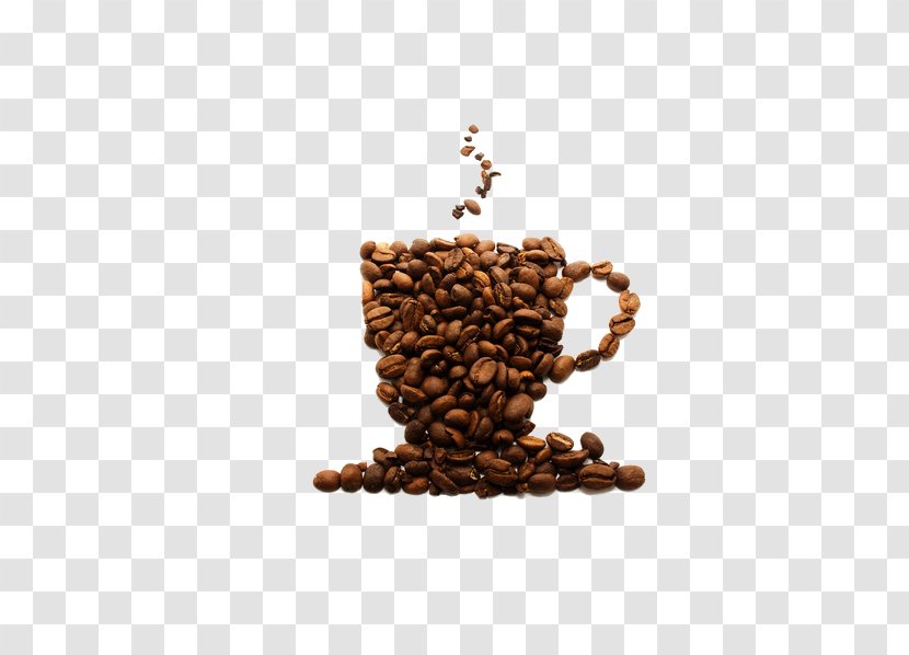 Coffee Espresso Cappuccino Tea Cafe - Beans Transparent PNG