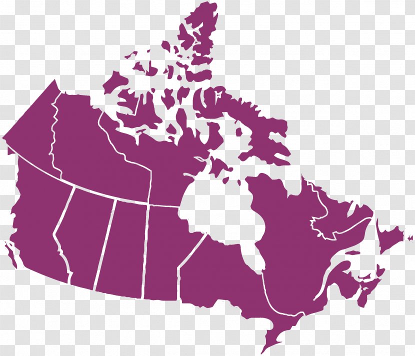 Alberta Manitoba Colony Of Nova Scotia Saskatchewan New Brunswick - Pink - Canada Transparent PNG