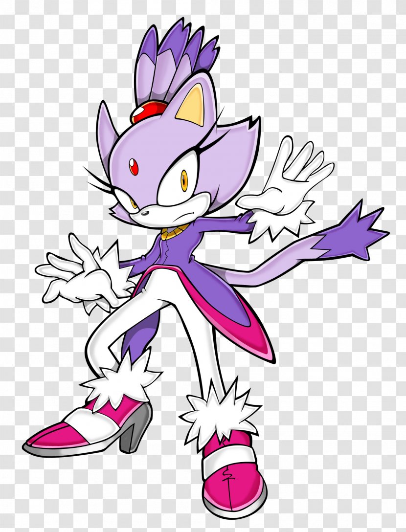 Sonic Rush Adventure Blaze The Cat Mario & At Olympic Games Hedgehog Transparent PNG