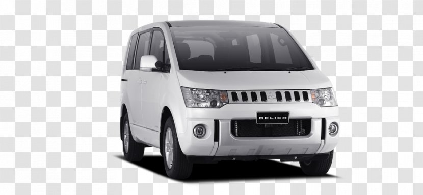 Compact Van Mitsubishi Delica Sport Utility Vehicle Minivan - Automotive Lighting Transparent PNG
