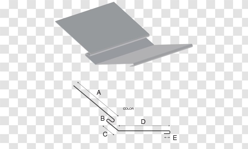 Advantage Sheet Metal Steel Aluminium - Standing Seam Roof Assembly Transparent PNG